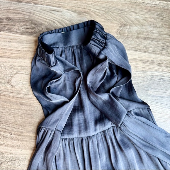 Nine West Tiered Black Midi Skirt Size XS - Picture 8 of 12